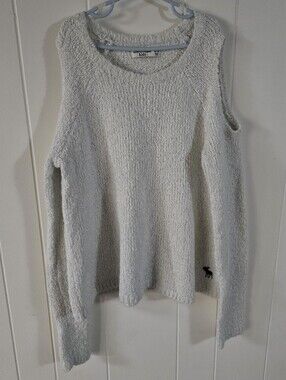 Abercrombie & Fitch Kids Open Shoulder Sweater Sweatshirt - Size 13/14